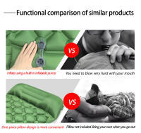 Alfombra De Dormir Para Acampar Al Aire Libre Plegable Con Almohadas Ultraligera Inflable Para Viajes Y Senderismo Matrícula De Natación En La Playa - details 6