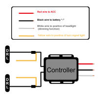 2Pcs/set Luz Diurna LED Para Chevrolet Cruze 2010-2013 Configuración Baja 9LED Blanco DRL Con Dimming Vehículo Automóvil - details 4