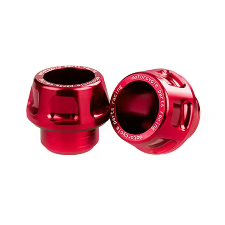 Protector De Rueda Para Manillar Delantero De Motocicleta Accesorio De Protección Contra Caídas Duradero Para Mopeds Y Scooters Material De Aluminio - 1