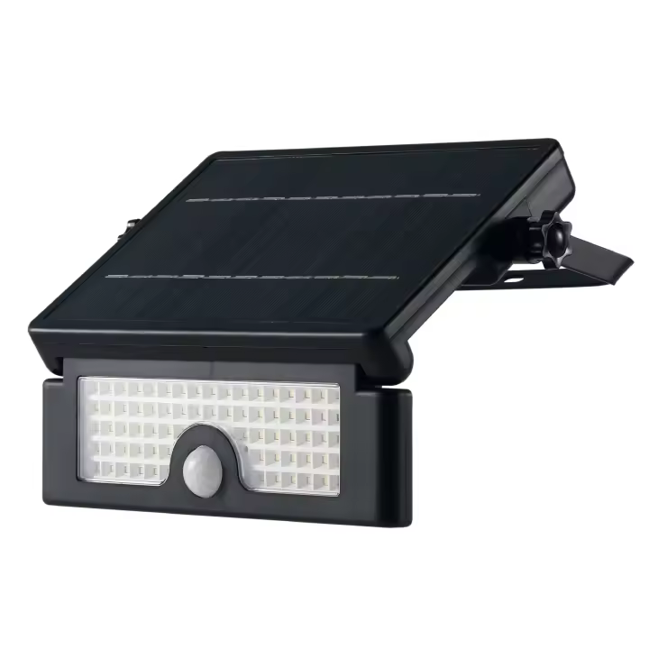 LED ATOMANT Aplique LED Solar 6W IP54 con Sensor de Movimiento, CCT (3000K, 4000K y 6000K), 650 Lumenes, Lampara de pared, Iluminacion Solar para Exterior, Patio, Jardin, Terraza - 1