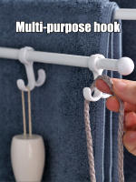 Estante De Almacenamiento Para Baño Con 3 O 6 Capas Rueda Giratoria Multifuncional Para Toallas Material De Poliéster - details 10