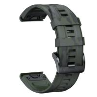 Correa De Reloj De Silicona Camuflaje QuickFit 22mm 26mm Para Garmin Fenix 6X 7X pro Compatible Con Fenix 6Pro 5Plus - details 3