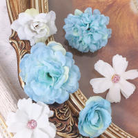 48Pcs Cabezas De Flores Artificiales De Seda Para Decoración De Hogar Fiesta Boda DIY Accesorios De Coronas De Flores Fake Para Decoración De Habitaciones - details 4