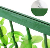 Cortina de Tiras de Hojas Artificiales Verdes para puerta de Jardín, Casa, Cortina de la puerta de Decoración - details 2