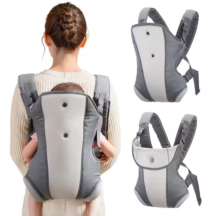 Mochila para bebé, taburete de cintura para viaje para bebé, portabebés, portabebés, bolsa de sujeción horizontal - 1