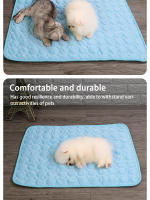 Alfombra De Enfriamiento Para Mascotas Pequeñas Perro Gato Sillón Nido Durable Verano Somnoliento Pluma De Algodón - details 5