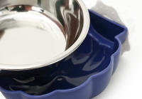 Tazón De Alimentos Para Perro HOOPET Acero Inoxidable Colgante Antisalto Tazón De Agua Para Gato Y Perro Jaula De Alimento Y Arroz - details 12