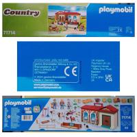 Granja Playmobil Country maletín plegable (71714) con 3 figuras, animales, vacas, cabras, gato y ratones - details 4