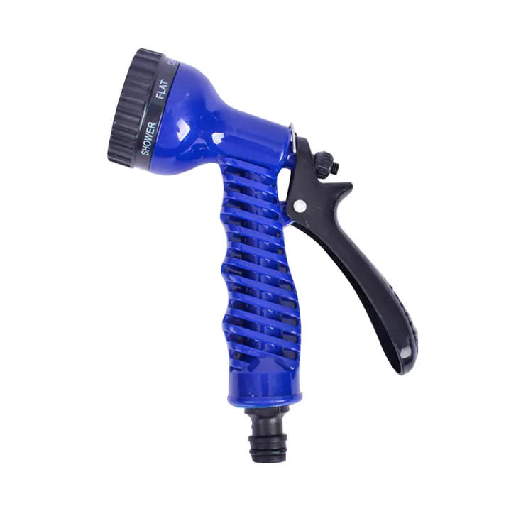 Pistola De Agua De Alta Presión Para Lavar Coche Riega Jardín Roja Y Azul Material Plástico Herramienta De Limpieza - 1