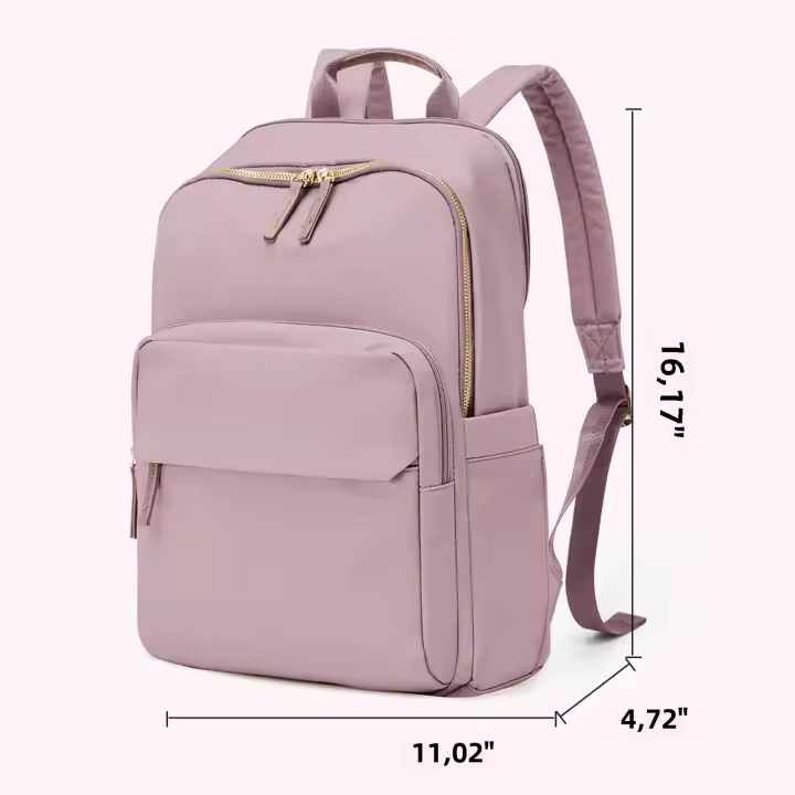 Mochila sencilla de gran capacidad para mujer, bolso de hombro para ordenador portátil, mochila para estudiante escolar, monedero para viaje de negocios, novedad - 1