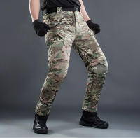 Pantalones Tácticos IX7 Para Hombre Pantalones De Camuflaje Deportivos De Entrenamiento Al Aire Libre Para Senderismo Otoño E Invierno Resistentes Al Desgaste - details 1