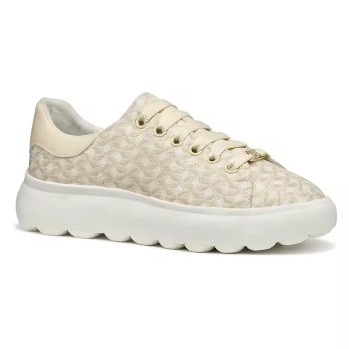 Geox Zapatillas Spherica Ec4.1 D Beige - 1