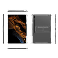 Funda De TPU Para Samsung Galaxy Tab S9 S8 plus 12.4 Soporte PC Cubierta Protectora Para S7 plus FE 12.4 S6 Lite 10.4 S9 11" A8 10.5 - details 12