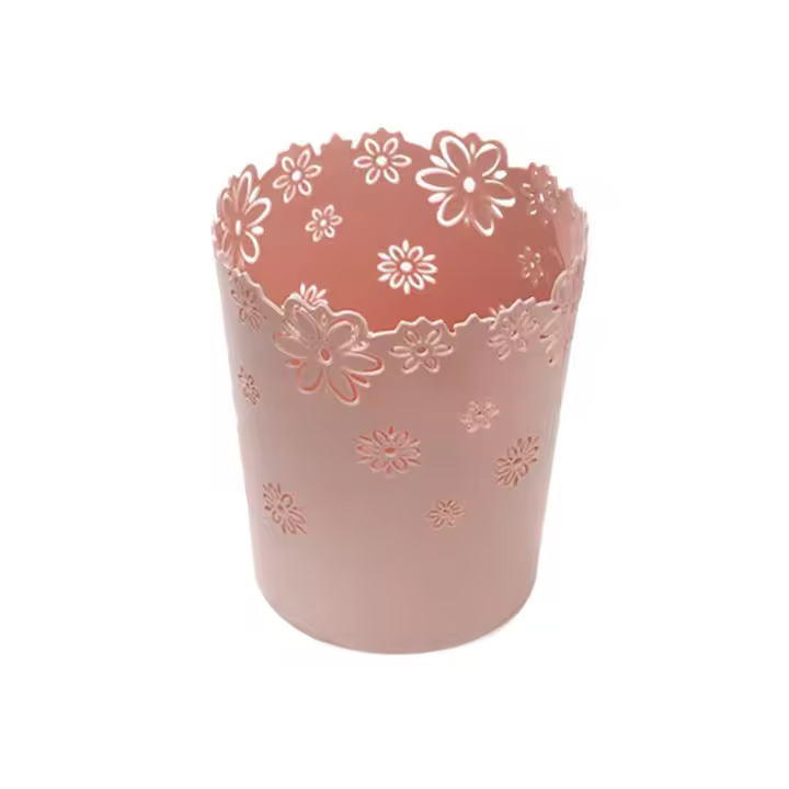 Papelera, cubo de basura de plástico para oficina, cocina o baño. - 1