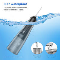 LISM Ortoirrigador USB Recargable Jet De Agua Dental Portátil Limpieza De Dientes Impermeable Con Tanque De Agua De 310ML Para Adultos - details 3