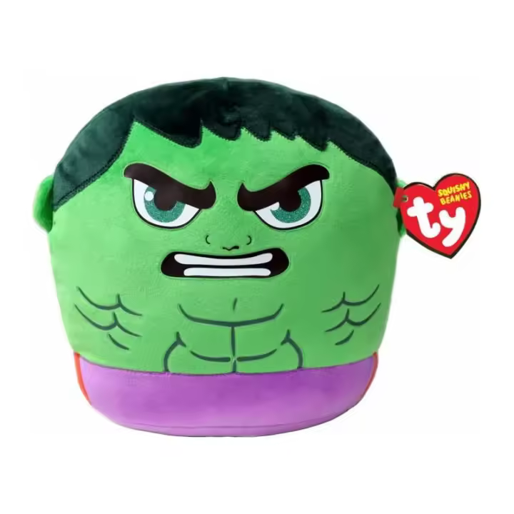 PELUCHE TY SQUISHY HULK 30 CM - 1