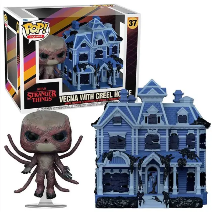 FIGURA FUNKO STRANGER THINGS VECNA WITH CREEL HOUSE 15 CM - Nuevo a Estrenar - Original FUNKO - Miniatura POP - Figura de Colección Funko - 1