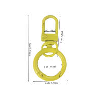 10PCS Abrazaderas De Langosta Coloridas Con Resorte Metálicas Para Hacer Joyas DIY Accesorios Para Cadena De Llaves Y Pulseras Unisex - details 5