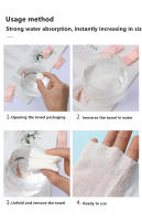 Capsulas De Toallas Comprimidas Para El Baño Toallas Mágicas De Cuidado Facial No Tejidas Viajes Portátiles Pañuelos De Tela Papel Toallitas - details 6