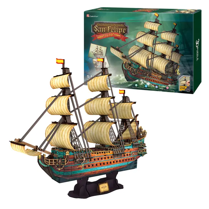 San Felipe | Puzzle 3d Niños Y Adultos | Maquetas Para Montar - 1