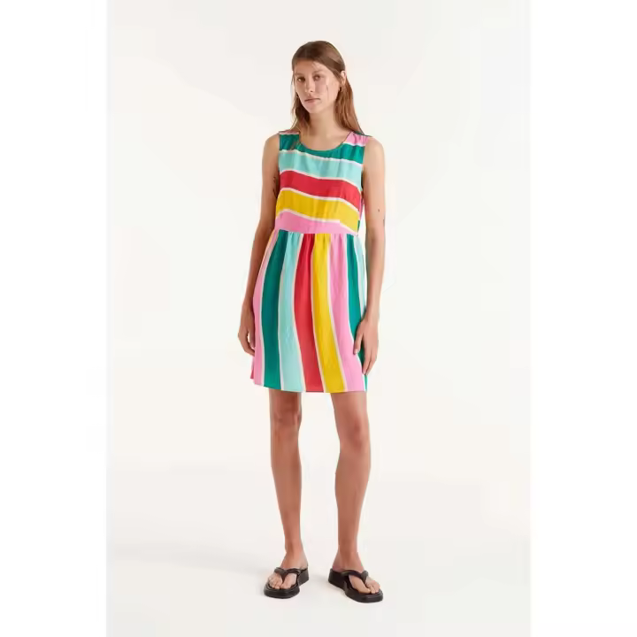 Compañia Fantastica Vestido Rayas Colour Wave - 1