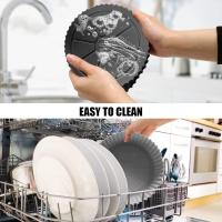 Recipiente de silicona para freidora de aire, paquete de 2, revestimientos de silicona reutilizables, accesorios para freidora de aire, para cocina - details 1