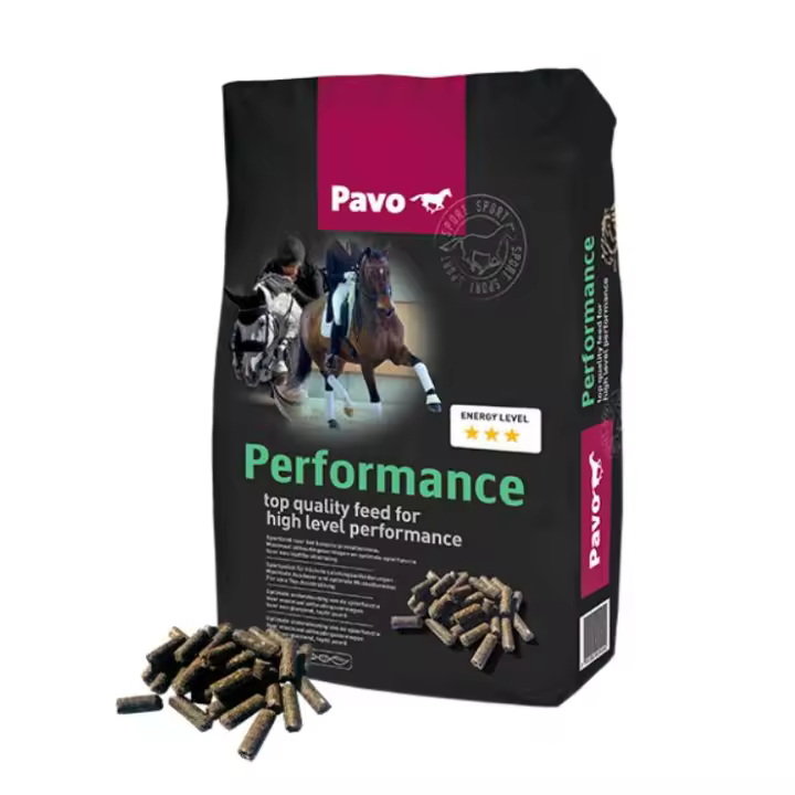 Pellet para Alto Rendimiento del Caballo PAVO PERFORMANCE 20kg - 1