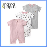 Mono de verano para bebé, de manga corta, con cremallera de doble cabeza, para gatear, para recién nacido, caja de regalo - details 15