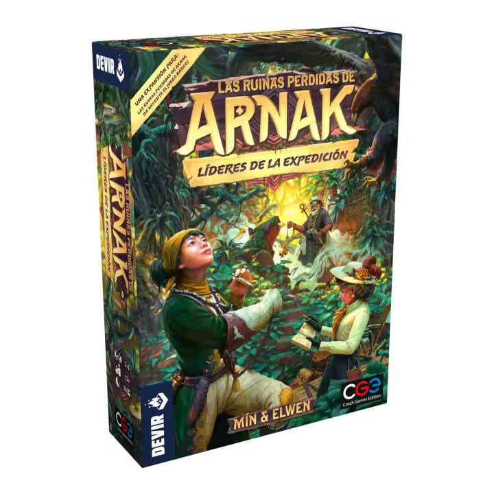 EXP. LAS RUINAS PERDIDAS DE ARNAK: LÍDERES DE LA EXPEDICIÓN. Producto innovador y de gran calidad, diseñado para brindar una experiencia única. Perfecto para regalar o disfrutar personalmente. - 1