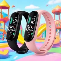 Reloj Electrónico M9 Para Hombres Y Mujeres Resistente Al Agua Con Control Táctil LED Multifuncional Deporte Pulsera Digital Unisex Para Niños - details 0