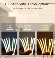 Tira De LED COB IC Flujo De Agua Con Control Sincronizado Y Interruptor ON/OFF WS2811 Pixel DC 24V Flexible Para Decoración De Habitación - details 16