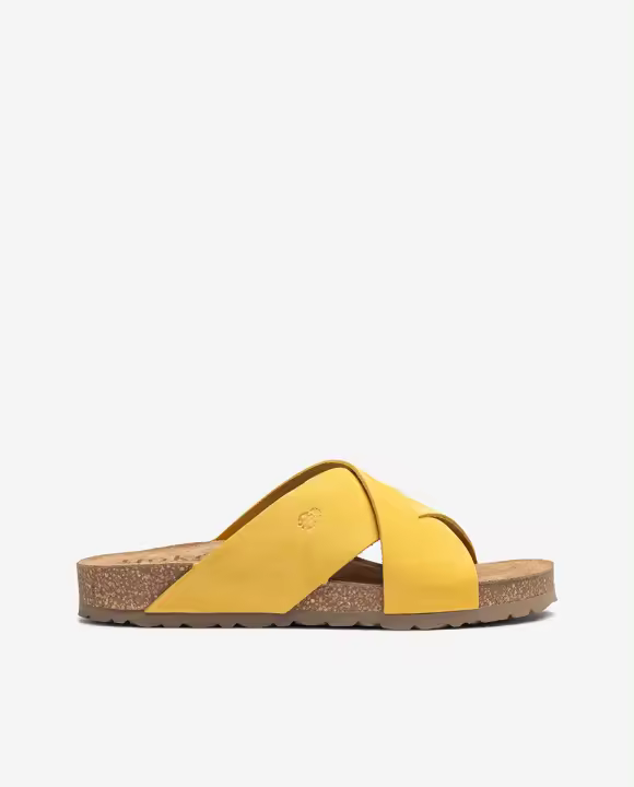 YOKONO Sandalia plana JERBA-300 amarillo - 1
