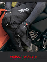 Pantalones De Motocicleta Para Hombres 3M Calientes Con Protección CE2 Pantalones De Ciclismo Motocross Resistentes Al Desgaste Y Aluminio Negro Talla S-5XL Temporada Primavera/Otoño Invierno - details 11