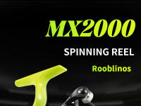 Carrete De Pesca Rooblinos MX Spinning Metal Completo Adecuado Para Aguas Dulces Y Saladas Cualquier Especie De Pescado Manija De Palanca Para Pesca En Oceano Río Lago Y Montaña - details 0