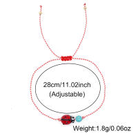 Pulsera De Ladybug Serie Martis Go2boho 3mm Con Cuentas De Cobre Y Turquesa Sintética Para Mujer Hombre Joyería Bohemia Nueva 2024 - details 3
