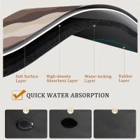 Alfombrilla Colorida Para Cafetera Accesorios De Barra De Café Absorbente Y Secado Rápido Para Cocina Estilo Americano Matriz De Diatomeas Ecológica - details 5