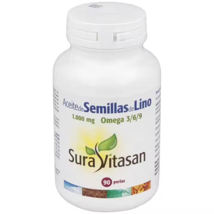 Sura Vitasan Aceite De Semillas De Lino 90 Perlas - 1