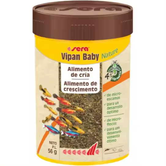 Sera Vipan Baby Nature - Microescamas para Animales Jovenes - 1