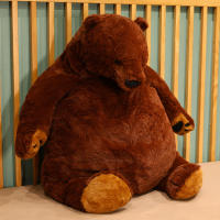 Oso de Plush Giant de imitation de Djungelskog, Oso de Plush, Plush suave, Gift de cumpleaños para niños y niños. - details 2