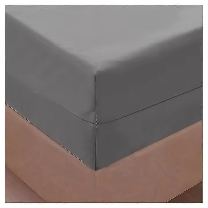 Waterproof Mattress Cover 6-Sided Fully Enclosed with Zipper Closure for Double Bed (54x75in) - 1