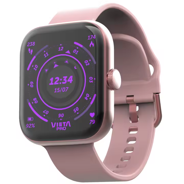 Vieta Pro Reloj Inteligente de Mujer, Pantalla AMOLED de 1,61'' Smartwatch con Llamadas Bluetooth, Batería 7 días, Monitor de Sueño, Smart Watch para iOS y Android | Beat 7S - 1