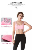 Nueva Sujetador Deportivo Para Mujer Push up Cross Back Shockproof Running Gimnasio Entrenamiento Yoga Top Corto De Fitness - details 2