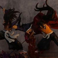 Figura De Acción Demon Slayer Kokushibo Luminiscencia Automática Fierce Battle PVC Modelo Tsugikuni Yoriichi Juguete De Colección Para Adultos - details 37