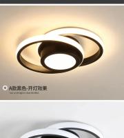 Lámpara De Techo LED De 3 Colores Moderna Y Dimmable Para Dormitorio Y Comedor Iluminación Nordic Aisle Para Sala De Estar Y Foyer - details 11