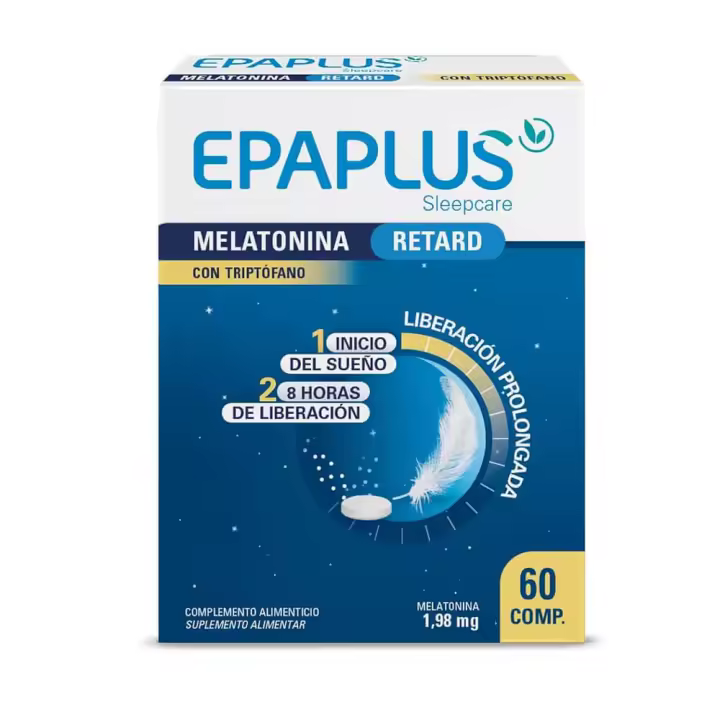 Epaplus Sleepcare Melatonina Retard 60 Comprimidos - 1