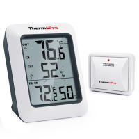 ThermoPro TP60C Termómetro Y Higrómetro Digital Inalámbrico Para Interior Y Exterior Estación Meteorológica Para El Hogar Medición De Temperatura Y Humedad - details 1