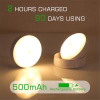Luz Nocturna LED Inteligente Con Sensor De Movimiento Recargable Por USB Para Iluminación De Armario Y Cabecera Luz De Sensor De Movimiento LED Plutus-Quinn - details 5