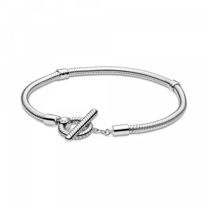 Pulsera Pandora Moments Cadena de Serpiente 599082C00-17 mujer - 1