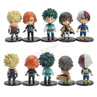 Set De 5 Figuras De Acción Anime My Hero Academia Midoriya Bakugou Todoroki Ochaco Uraraka Kirishima Modelo Juguete Para Coleccionistas - details 1