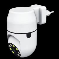 Cámaras de Vigilancia WiFi Wireless 1080P LED Night Light Detección de Movimiento para Vigilancia  (Enchufe de la UE)360° Camara Wifi De Seguridad Monitor Para Casas Sensor Movimiento Audio Noche - details 0